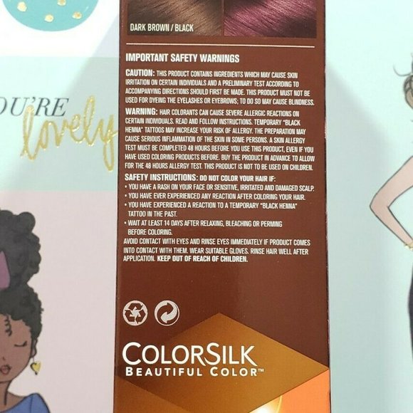 Revlon #48 Burgundy Colorsilk Permanent Hair Color - Picture 2 of 3